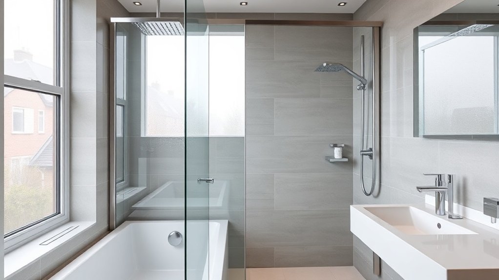 Semi-Frameless Shower Screens Wandsworth