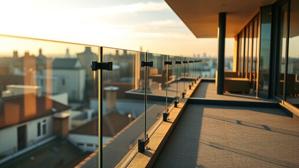Terrace Glass Balustrades Wandsworth